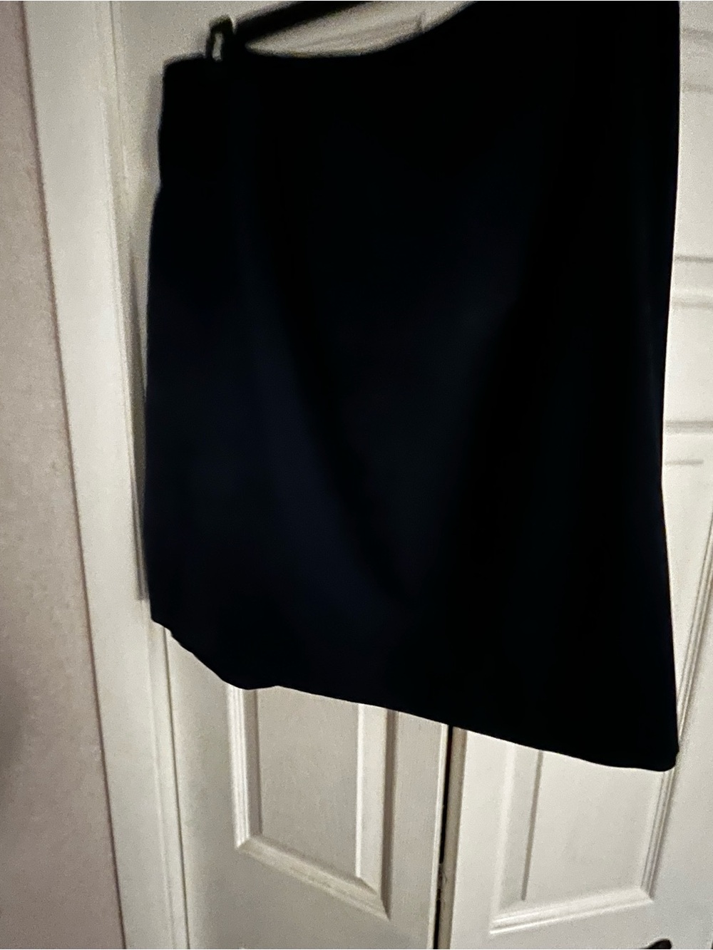 Fashion Bug navy straight Skirt